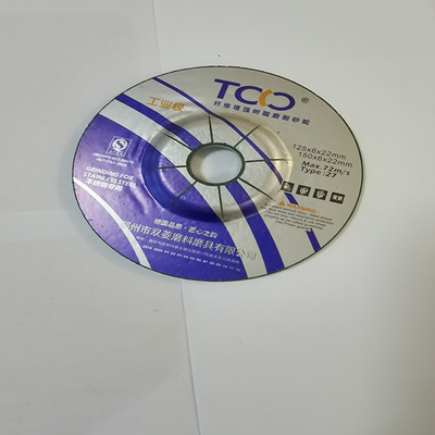 180mm δευτερεύων κομμένος μύλος ροδών SS τέμνων δίσκος ροδών μετάλλων λειαντικός