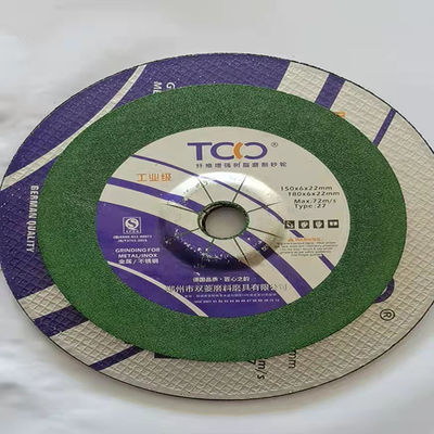 ποιότητας  150mm 6mm Resin Cutting Disc TCO Metal Inox Grinding Wheel Sharpness εργοστάσιο