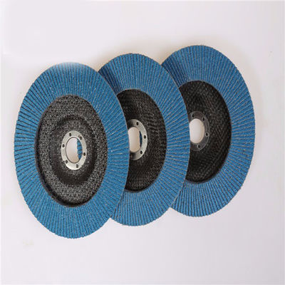 ποιότητας  AZ AO Stainless Steel Sanding Flap Discs 7 Inch Zirconia Flexible Round εργοστάσιο