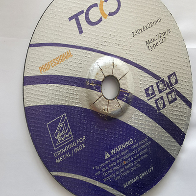En12413 λειαντικός τροχός άλεσης T27 7 ίντσα 180mm τέμνων δίσκος μύλων γωνίας